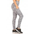 Load image into Gallery viewer, Solid Fleece Lined Sports Leggings With Side Pockets
