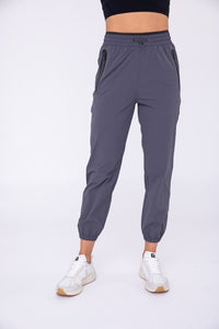 High-Waisted Active Joggers with Pockets (AP-B0351)