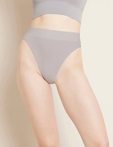 LYOLYTE Ribbed High Leg Brief - Mist