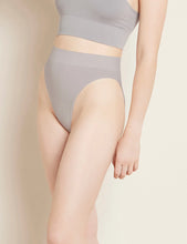 Load image into Gallery viewer, LYOLYTE Ribbed High Leg Brief - Mist
