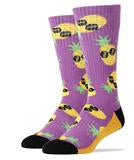 Pineapple Dude Crew Socks