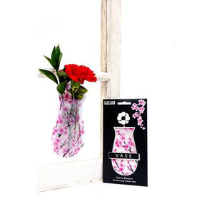 CHERRY BLOSSOM SUCTION CUP VASE