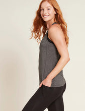 Load image into Gallery viewer, Racerback Active Tank - Light Grey Marl
