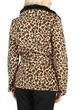 Load image into Gallery viewer, BLACK CHEETAH COAT
