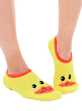 Load image into Gallery viewer, Fuzzy Duck Slipper
