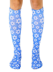 Star Of David Knee Highs