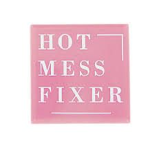 Hot Mess Fixer Lighted Compact Mirror