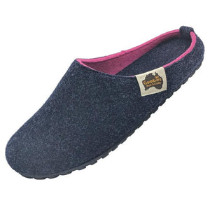 Gumbies  Navy/Pink Outback Slipper