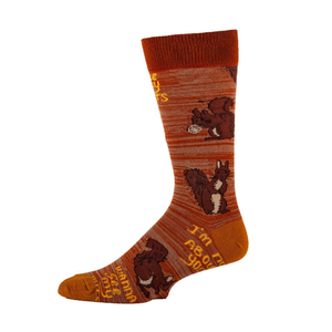 Nuts About You Crew Sock