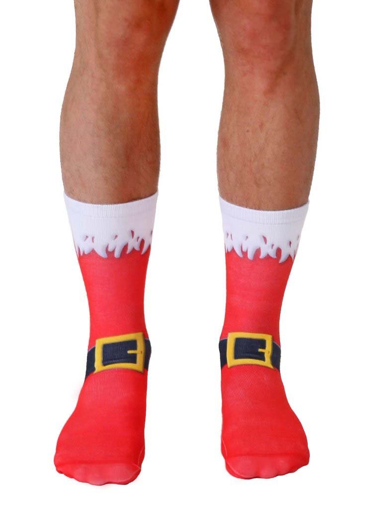 Santa Boot Crew Socks